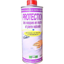 PROTECTION DES VASQUES EN MARBRE ET PIERRE  500 ML