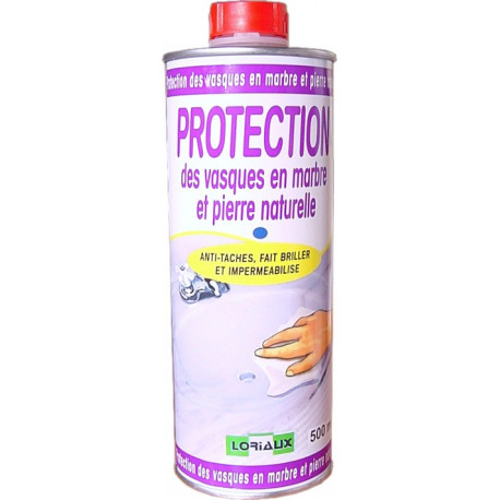 PROTECTION DES VASQUES EN MARBRE ET PIERRE  500 ML