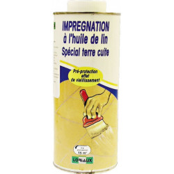 IMPREGNATION A L'HUILE DE LIN SPECIALE TERRE CUITE 1 L